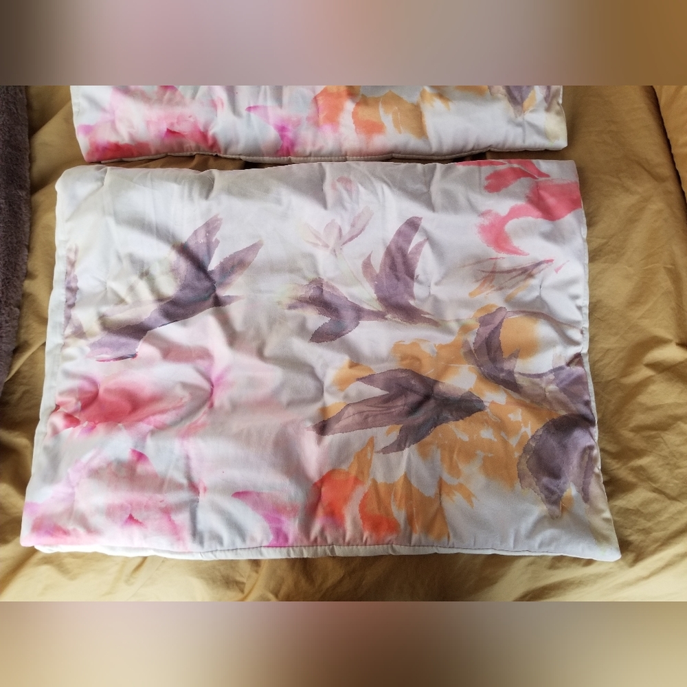 Anthropologie Velvet pillow shams (standard)